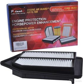 img 4 attached to POTAUTO MAP 6011 (CA11476) Engine Air Filter Replacement: Acura TLX & Honda Accord Compatible