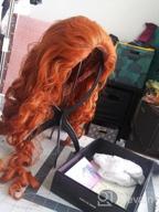 img 1 attached to Angelaicos Women'S Fluffy Wavy Halloween Merida Wig - Perfect For Party Costumes! review by Jim Plump