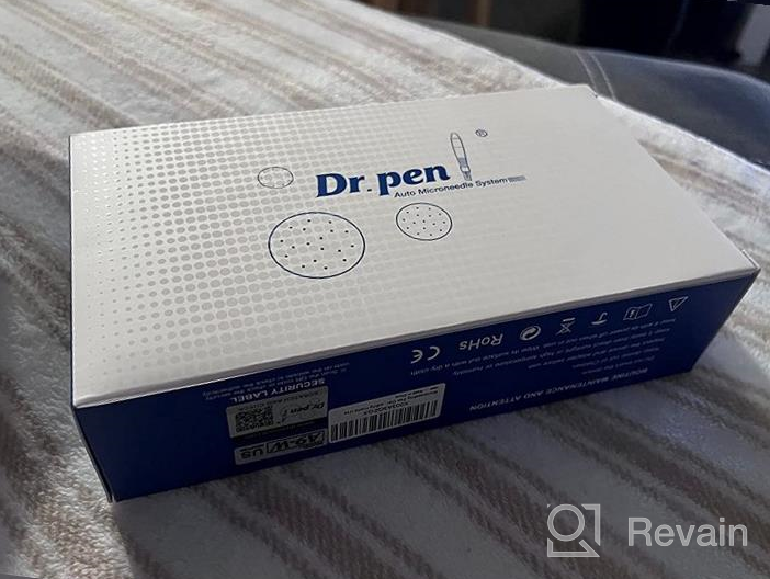 img 1 attached to Electric Microneedling Pen Professional Kit With 20 Replacement Cartridges And Storage Bag For Face And Body Home Use- Boost Collagen Production And Improve Skin Texture With Derma Pen. review by Micheal Chaplain