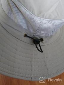 img 6 attached to JORMATT Sun Hat With Neck Flap Cover For Fishing And Safari, Unisex Cap With UPF 50+ Neck Protection