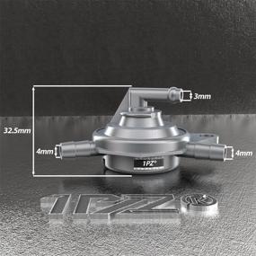 img 3 attached to 🔧 Upgraded 1PZ M3W-X02 Vacuum Fuel Pump Petcock for GY6 50cc 125cc 150cc 139QMB 152QMI 157QMJ Roketa SUNL Taotao Chinese Scooter ATV Motorcycle - Enhanced Design with 3 Port Configuration