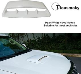 img 2 attached to Tiousmoky Universal Intake Grille Accessory Exterior Accessories -- Hood Scoops & Vents