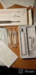 img 4 attached to Advanced Sonic Toothbrush Kit: 3 Attachments, 5 Modes for Whitening and Caries Prevention
