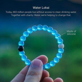 img 3 attached to Support Clean Water Cause With Lokai Silicone Bracelet - Comfortable And Fashionable Accessory For Men, Women & Kids