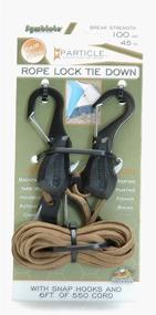 img 2 attached to PROGRIP 054020 Particle by Symbiote 550 Paracord Rope Lock Tie Down with Snap Hooks - 6 ft (Set of 2)