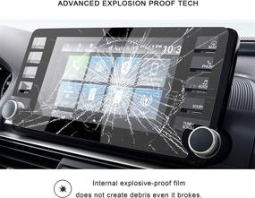 img 2 attached to (Updated) 2018 2019 2020 2021 Accord Sport EX EX-L Touring EX-L Navi Navigation TEMPERED GLASS Screen Protector