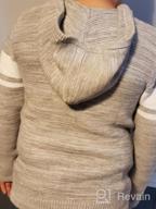 img 1 attached to 👕 Boys' Clothing - Hope Henry Hooded Pullover Sweater review by Chris Reddick