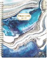 2022-2023 teacher planner - weekly & monthly lesson plan book from july to june, 8'' x 10'', with inspirational quotes - enhance your organization and productivity! logo