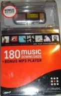 🎵 512mb mp3 player with 1-year emusic subscription logo