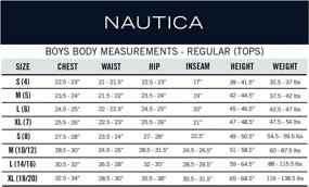 img 2 attached to Nautica Little Uniform Sleeve Medium Boys' Clothing - Tops, Tees & Shirts