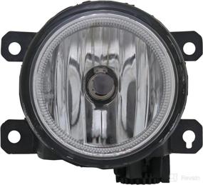 img 4 attached to 🚘 HONDA-Compatible TYC 19-6044-00-1 Left Fog Lamp Replacement - 1 Pack