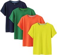 👕 comfortable and non allergenic lapasa basics t-shirts multipack for boys' clothing logo