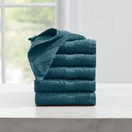 освежите свою ванную комнату с помощью набора мочалок brylanehome's peacock blue из 6 предметов логотип
