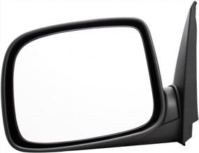 img 3 attached to Black Power Non-Heated Driver Side Replacement Mirror for Chevrolet/GMC - TYC 2180032