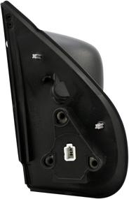 img 2 attached to Black Power Non-Heated Driver Side Replacement Mirror for Chevrolet/GMC - TYC 2180032