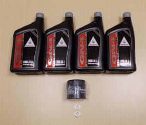 img 1 attached to 🔧 2010-2013 Honda VT1300 Fury OE Oil & Filter Service Kit: Enhanced Performance for Your Ride