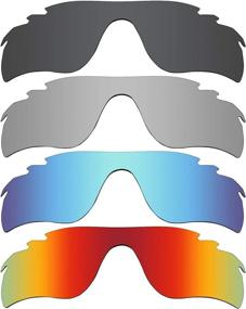 img 4 attached to OYEX Polarized Replacement RadarLock Sunglass Men's Accessories , Sunglasses & Eyewear Accessories