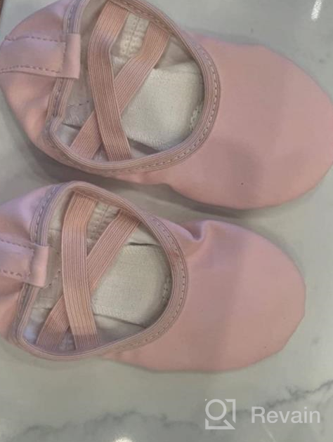 img 1 attached to 💃 STELLE Ballet Dancing Shoes for Little Girls for Practice Sessions review by Laura Alexander