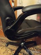 img 2 attached to Gaming chair Chairman GAME 15, upholstery: imitation leather, color: black/grey review by Bogusawa Wrzosek-Zbi ᠌