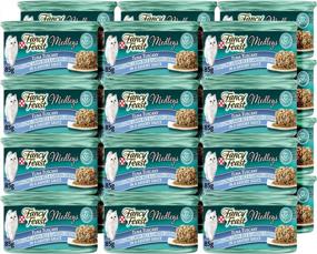 img 4 attached to 24-Pack Purina Fancy Feast Tuna Tuscany Cat Food With Rice & Greens In Savory Sauce