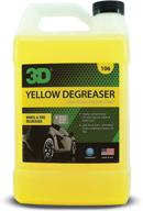 🚗 1 gallon 3d yellow degreaser - wheel & tire cleaner - all in one wheel & tire car wash detailing spray logo