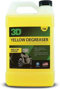 img 2 attached to 🚗 1 Gallon 3D Yellow Degreaser - Wheel & Tire Cleaner - All In One Wheel & Tire Car Wash Detailing Spray