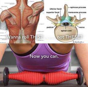 img 4 attached to Rev Up Your Recovery With WODFitters Torpedo Foam Roller - USA Made TPin Body Roller For Deep Tissue Massage And Physical Therapy
