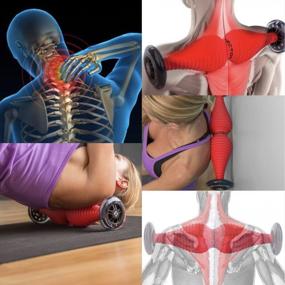 img 2 attached to Rev Up Your Recovery With WODFitters Torpedo Foam Roller - USA Made TPin Body Roller For Deep Tissue Massage And Physical Therapy