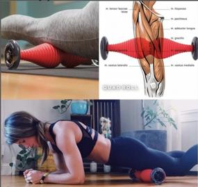 img 3 attached to Rev Up Your Recovery With WODFitters Torpedo Foam Roller - USA Made TPin Body Roller For Deep Tissue Massage And Physical Therapy