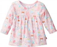 zutano baby 👶 girls' adorable bird peasant top logo