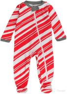 👶 honestbaby baby organic cotton footed sleep & play pajamas: safe and eco-friendly nightwear logo