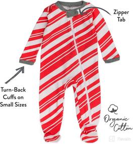 img 3 attached to 👶 HonestBaby Baby Organic Cotton Footed Sleep & Play Pajamas: Safe and Eco-Friendly Nightwear