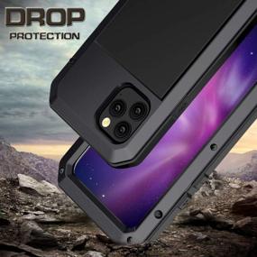 img 2 attached to Ultimate Protection: Heavy Duty IPhone 11 Pro Max Case With 360 Coverage And Built-In Screen Protector