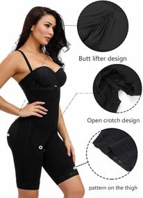 img 1 attached to Shapewear For Women Seamless Butt Lifter Shapewear For Women Hourglass Waist Slimmer