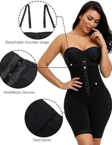 img 2 attached to Shapewear For Women Seamless Butt Lifter Shapewear For Women Hourglass Waist Slimmer
