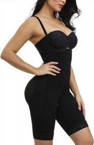 img 4 attached to Shapewear For Women Seamless Butt Lifter Shapewear For Women Hourglass Waist Slimmer