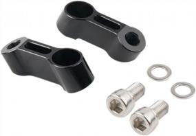 img 4 attached to 🔍 NICECNC Right-Hand 10mm Stem Mirror Mount Risers Extenders Adapters - Enhance Motorcycle Visibility!