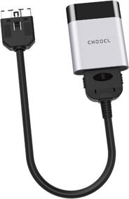 img 4 attached to 🎧 CHOOCL Bluetooth 5.0 aptX-HD Adapter with iPod Cable - Range Rover, Land Rover, Jaguar Wireless Audio Interface Car Kit for 30 Pin iPod iPhone Music Interface