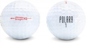 img 2 attached to Polara Self-Correcting Golf Balls (12 Pack) - Reduce Hooks And Slices For Recreational Players.