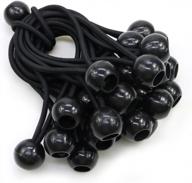 25-pack of 6-inch seamander bungee balls - flexible ball bungee cords for tarp and canopy tie-downs, ideal for indoor and outdoor use logo