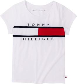 img 2 attached to Tommy Hilfiger Sleeve Shadow 10 Girls' Clothing via Tops, Tees & Blouses
