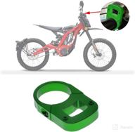 🔧 enhance your sur ron x light bee display with the urlwall digital display relocation bracket: aluminum repositioning tool for segway x260 x160, sur ron segway electric dirt bike parts in green logo