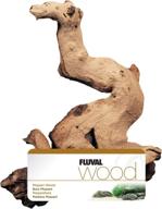🪵 fluval mopani driftwood aquarium decoration - small size (11817a1) логотип