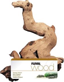 img 3 attached to 🪵 Fluval Mopani Driftwood Aquarium Decoration - Small Size (11817A1)