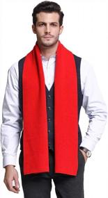 img 2 attached to RIONA Australian Merino Knit Neckwear for Men, Perfect Men's Accessories for Any Occasion