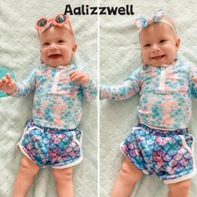 img 2 attached to Stylish Summer Shorts For Baby Girls By Aalizzwell