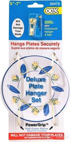 img 1 attached to 🔧 Premium OOK 50470 Plate Hanger - Professional Deluxe, 5"-7" - Best Quality and Hassle-Free Installation