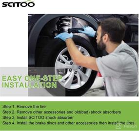 img 1 attached to SCITOO Absorbers Accessories Chevrolet Compatible