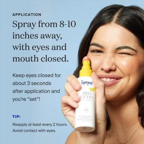 img 1 attached to Supergoop! (Re)Setting Refreshing Mist - SPF 40 PA+++ Facial Mist With Pollution Filtering - Sets Makeup, Refreshes UV Protection And Provides Natural Scent - 1 Fl Oz