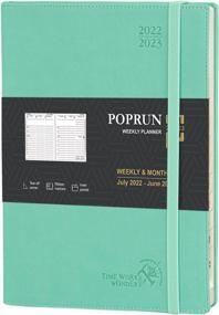 img 4 attached to Stay Organized With POPRUN Academic Year Planner 2022-2023 - Monthly And Weekly Planner With Hourly Time Slots And Monthly Tabs